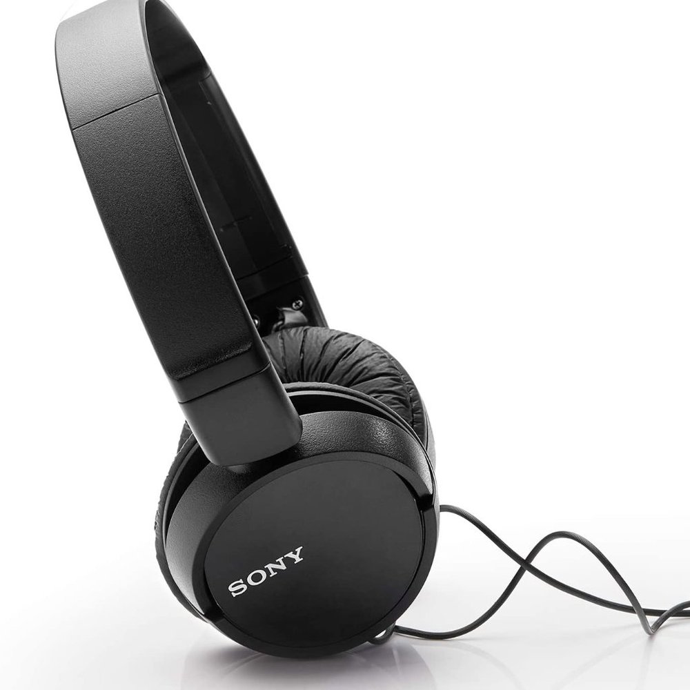 Sony ZX Series MDR-ZX110  Wired On-Ear Headphone  Black